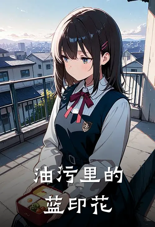 油污里的蓝印花